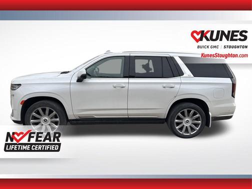 Crystal White 2023 Cadillac Escalade Premium Luxury Platinum