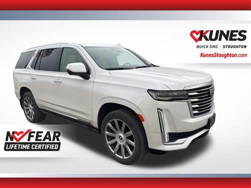 Crystal White 2023 Cadillac Escalade Premium Luxury Platinum