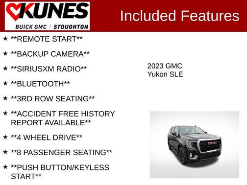 2023 GMC Yukon SLE