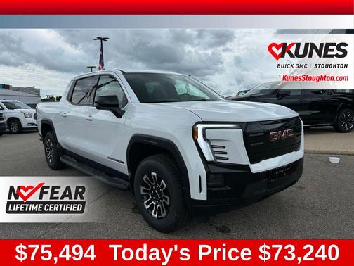 2026 GMC Sierra EV Extended Range Elevation