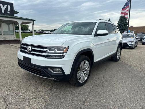 Pure White 2020 Volkswagen Atlas SEL