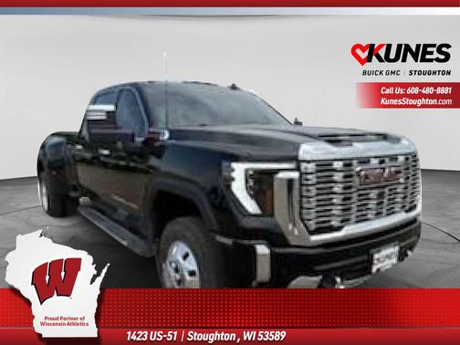 Onyx Black 2025 GMC Sierra 3500 Denali