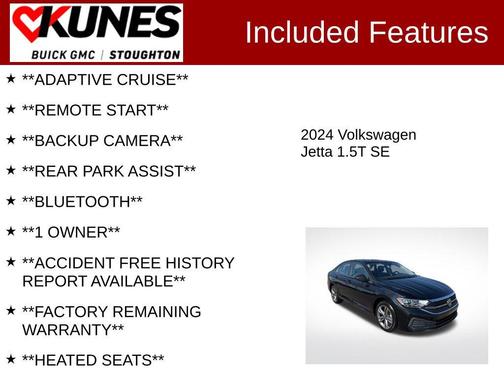 2024 Volkswagen Jetta 1.5T SE