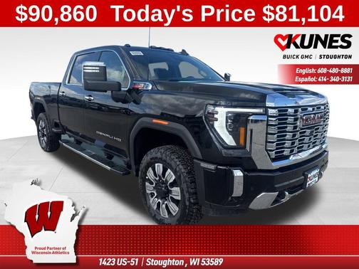 Onyx Black 2026 GMC Sierra 2500 Denali