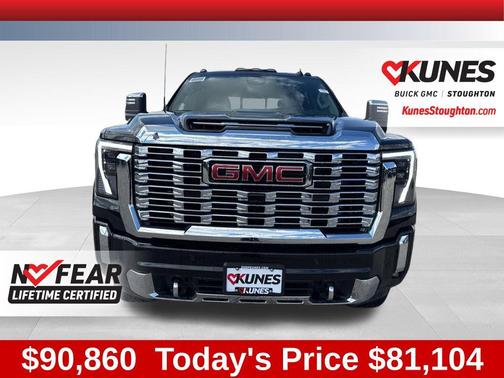 Onyx Black 2026 GMC Sierra 2500 Denali