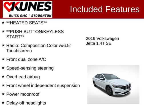 2019 Volkswagen Jetta 1.4T SE
