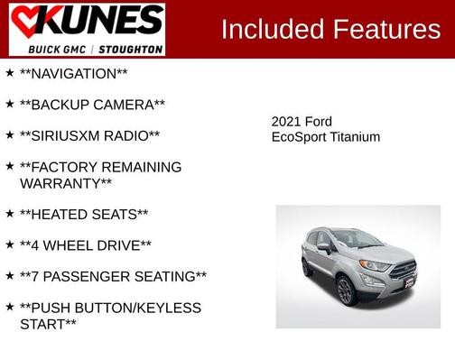 2021 Ford EcoSport Titanium