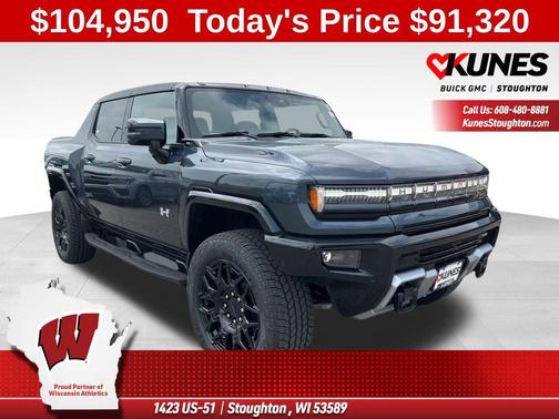 Graphite Blue Metallic 2025 GMC HUMMER EV Pickup 2X