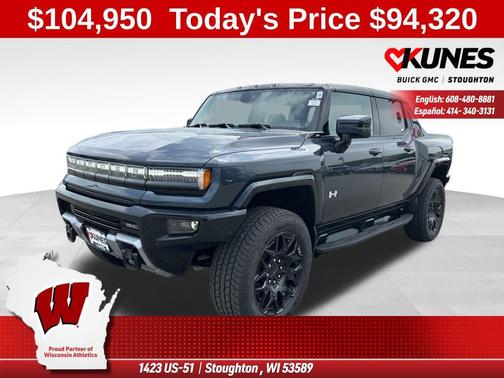 Graphite Blue Metallic 2025 GMC HUMMER EV Pickup 2X