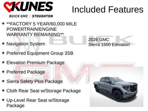 2026 GMC Sierra 1500 Elevation