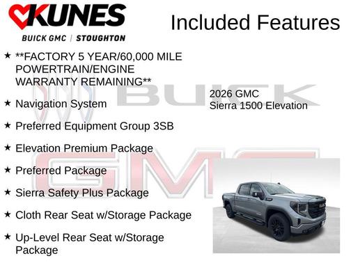 2026 GMC Sierra 1500 Elevation