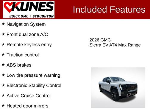 2026 GMC Sierra EV Max Range AT4