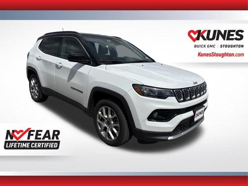 Bright White Clearcoat 2025 Jeep Compass Limited