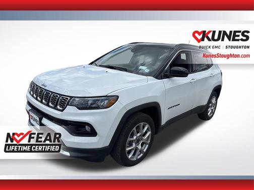 Bright White Clearcoat 2025 Jeep Compass Limited