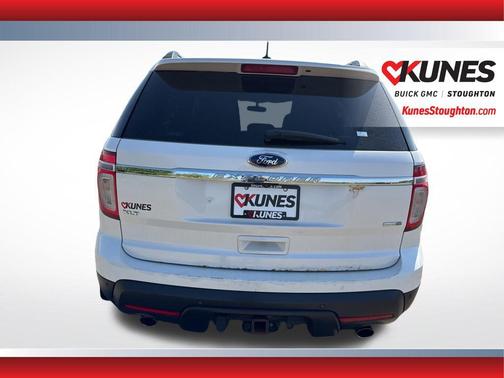 White Platinum Metallic Tri-Coat 2013 Ford Explorer XLT