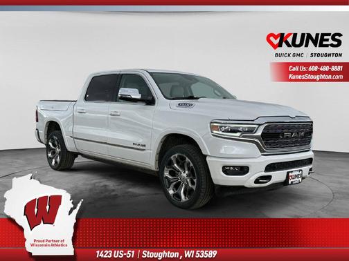 Ivory White Tri-Coat Pearlcoat 2024 RAM 1500 Limited