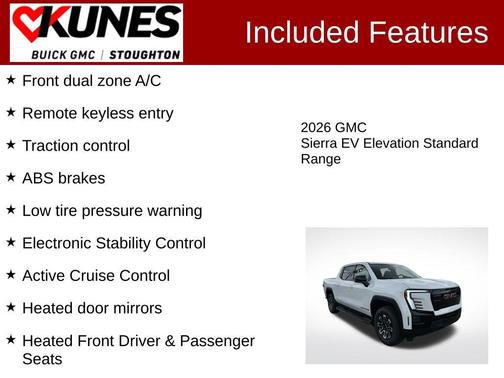 2026 GMC Sierra EV Standard Range Elevation