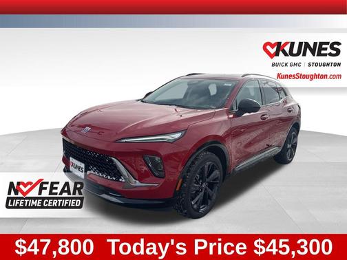 Brilliant Red 2026 Buick Envision Sport Touring AWD