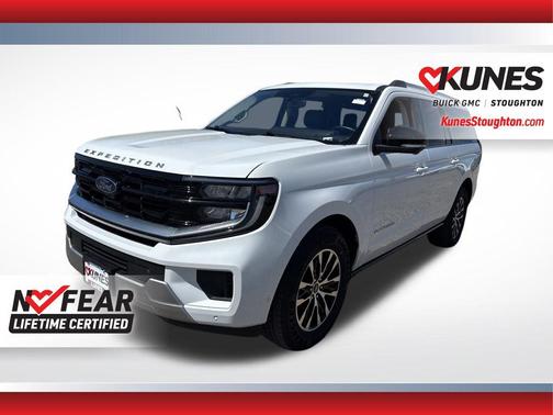 Oxford White 2025 Ford Expedition Max Platinum
