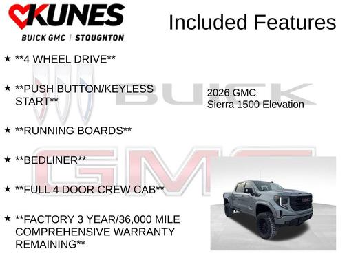 2026 GMC Sierra 1500 Elevation