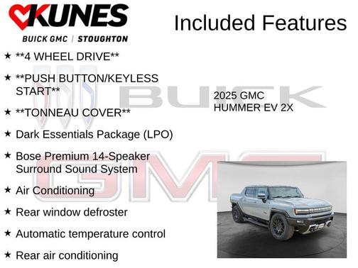 Meteorite Metallic (Grey) 2025 GMC HUMMER EV Pickup 2X
