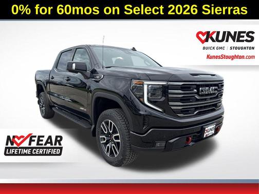 Onyx Black 2026 GMC Sierra 1500 AT4