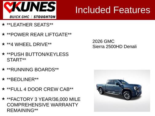 2026 GMC Sierra 2500 Denali