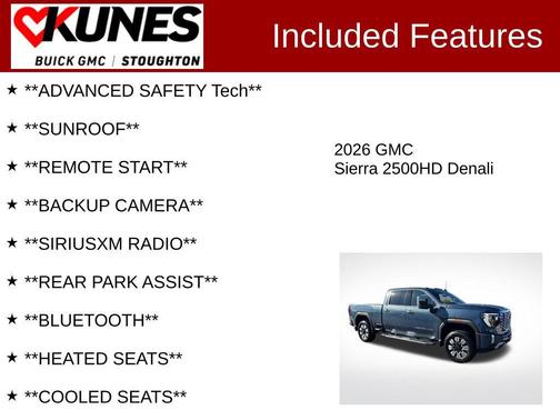 2026 GMC Sierra 2500 Denali