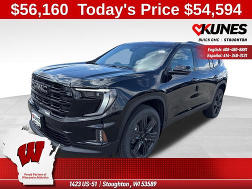 Ebony Twilight Metallic 2026 GMC Acadia Elevation AWD