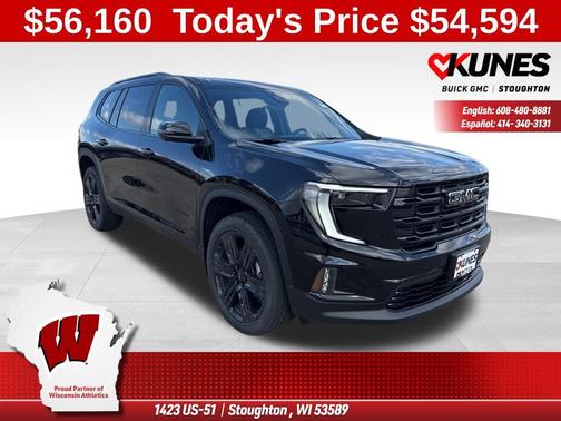 Ebony Twilight Metallic 2026 GMC Acadia Elevation AWD