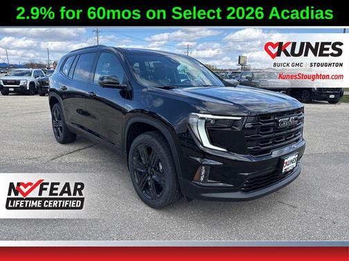 Ebony Twilight Metallic 2026 GMC Acadia Elevation AWD