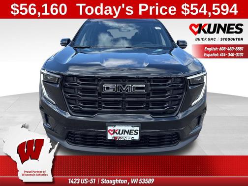 Ebony Twilight Metallic 2026 GMC Acadia Elevation AWD