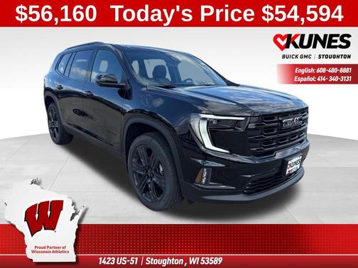 Ebony Twilight Metallic 2026 GMC Acadia Elevation AWD