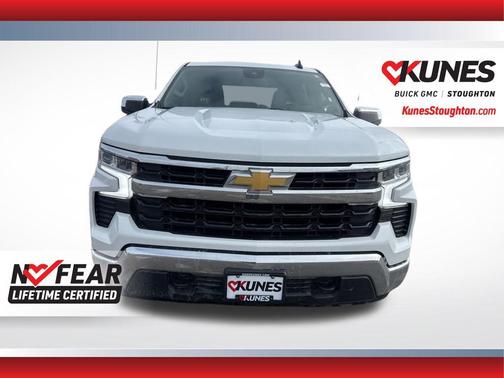 Summit White 2025 Chevrolet Silverado 1500 LT