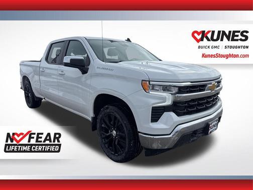 Summit White 2025 Chevrolet Silverado 1500 LT