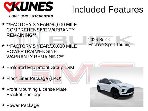 2026 Buick Enclave Sport Touring