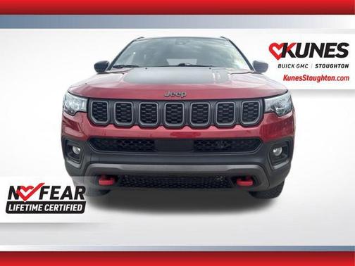 Red Hot Pearlcoat 2025 Jeep Compass Trailhawk