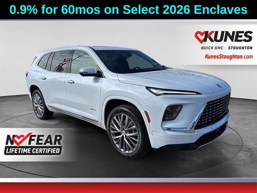 iridescent white tricoat 2026 Buick Enclave Avenir