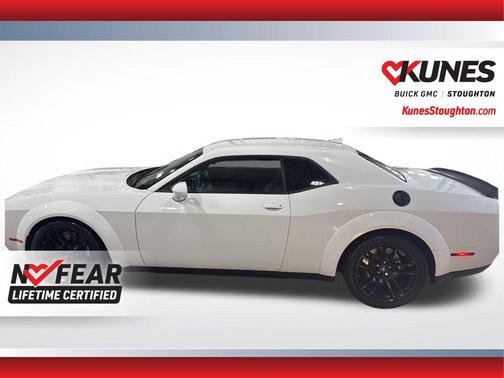 White Knuckle Clearcoat 2023 Dodge Challenger SRT Hellcat