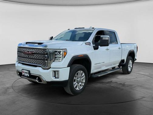 White Frost Tricoat 2023 GMC Sierra 2500 Denali