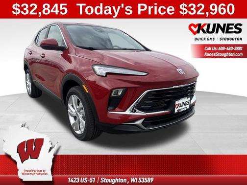 Brilliant Red 2026 Buick Encore GX Preferred