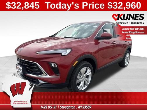 Brilliant Red 2026 Buick Encore GX Preferred