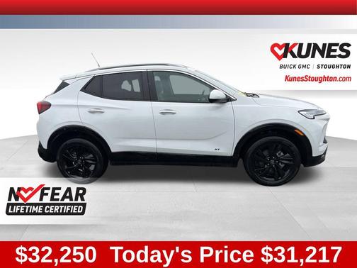Summit White 2026 Buick Encore GX Sport Touring
