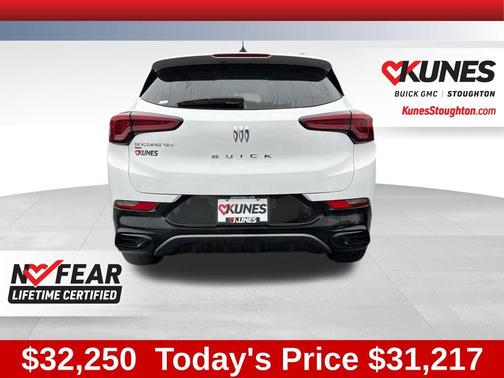 Summit White 2026 Buick Encore GX Sport Touring