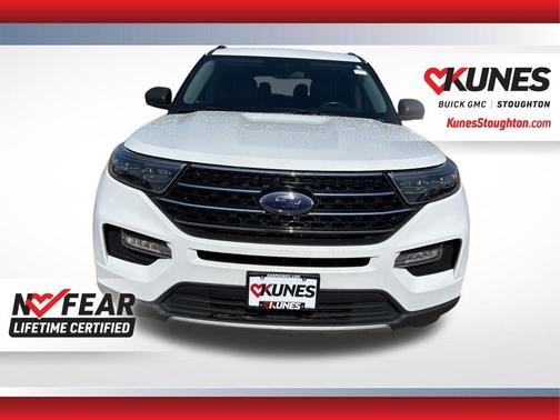 Oxford White 2020 Ford Explorer XLT