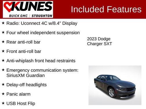 Granite Pearlcoat 2023 Dodge Charger SXT