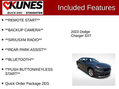 Granite Pearlcoat 2023 Dodge Charger SXT
