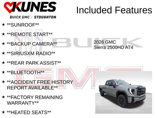 Sterling Metallic 2026 GMC Sierra 2500 AT4