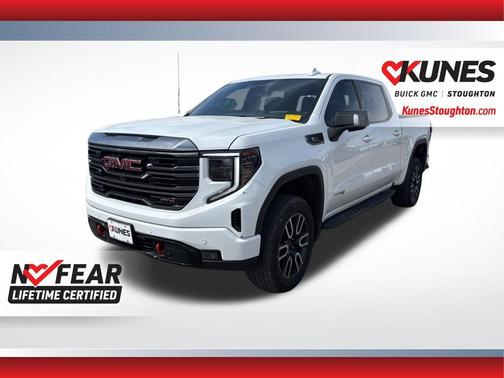 Summit White 2024 GMC Sierra 1500 AT4