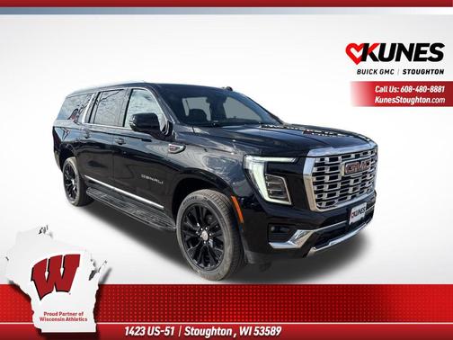 Onyx Black 2025 GMC Yukon XL Denali